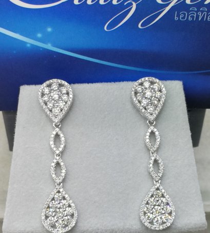 ต่างหูเพชร EER388